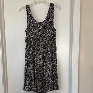 Lily Rose Black and White Floral Mini Dress NWOT